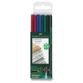 Popisovač Multimark permanent F 4ks Faber Castell 151304